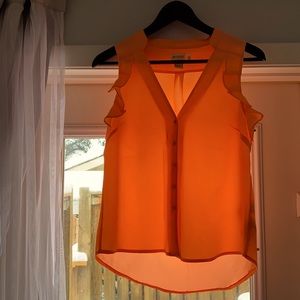 Coral H&M Conscious Collection flutter tank